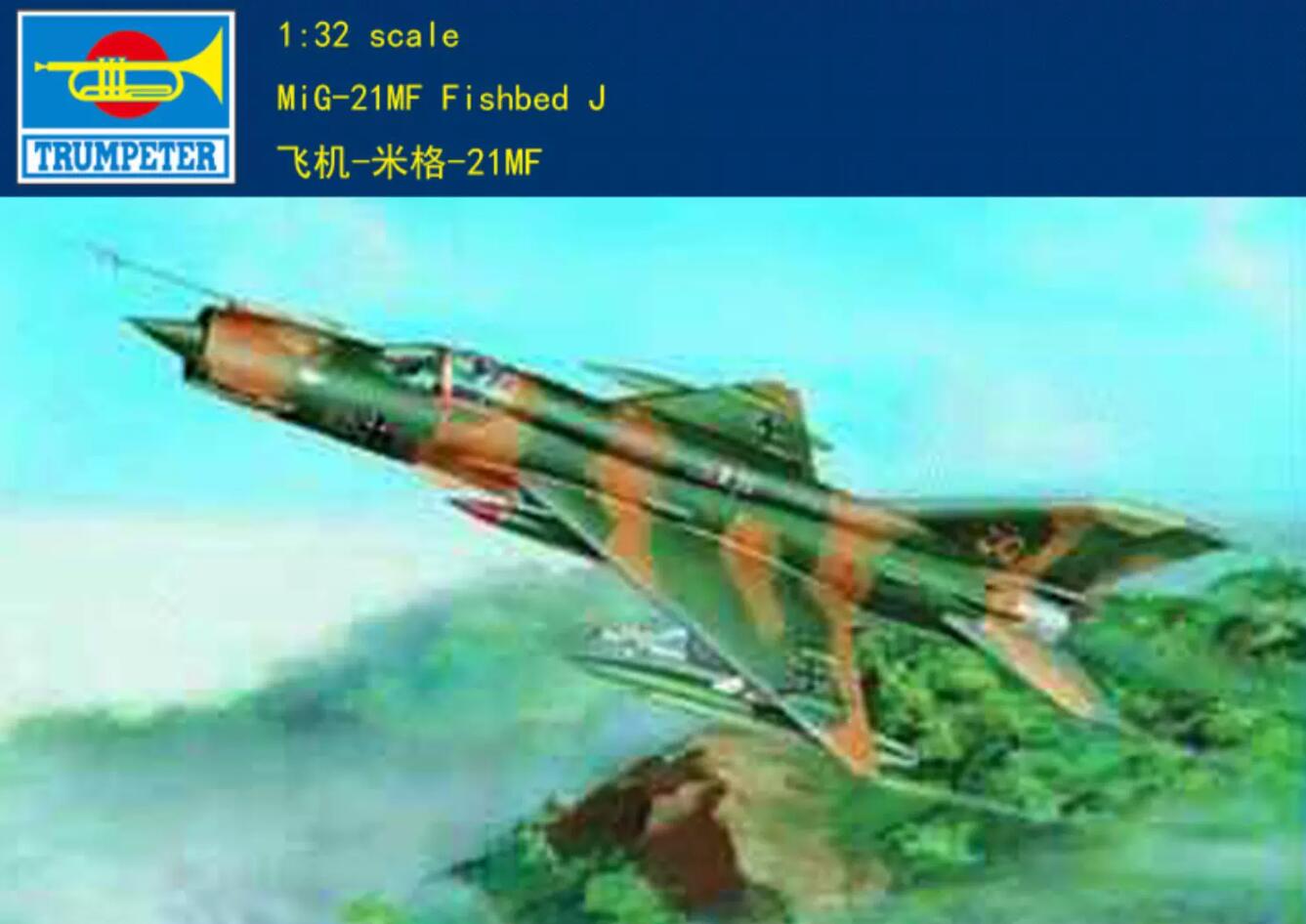 Trumpeter 1/32 02218 MIG-21MF Fishbed J