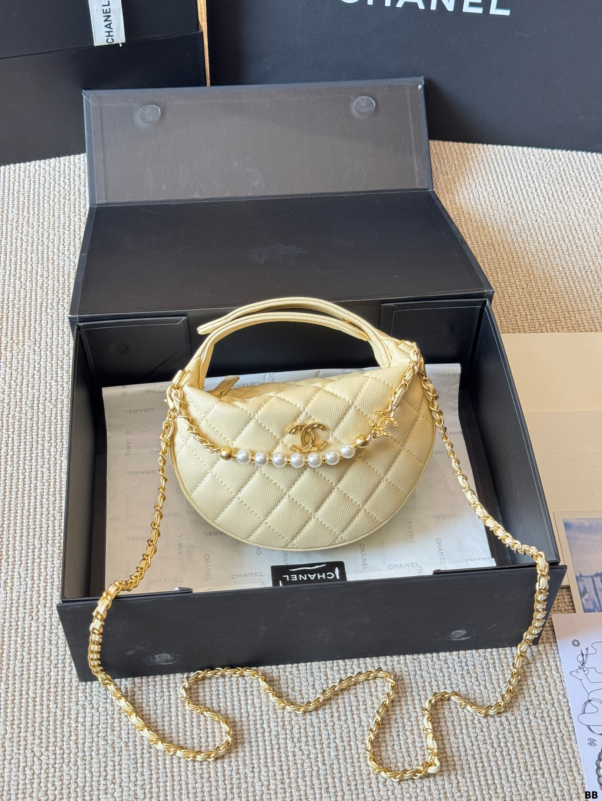 Chanel Moon Clutch