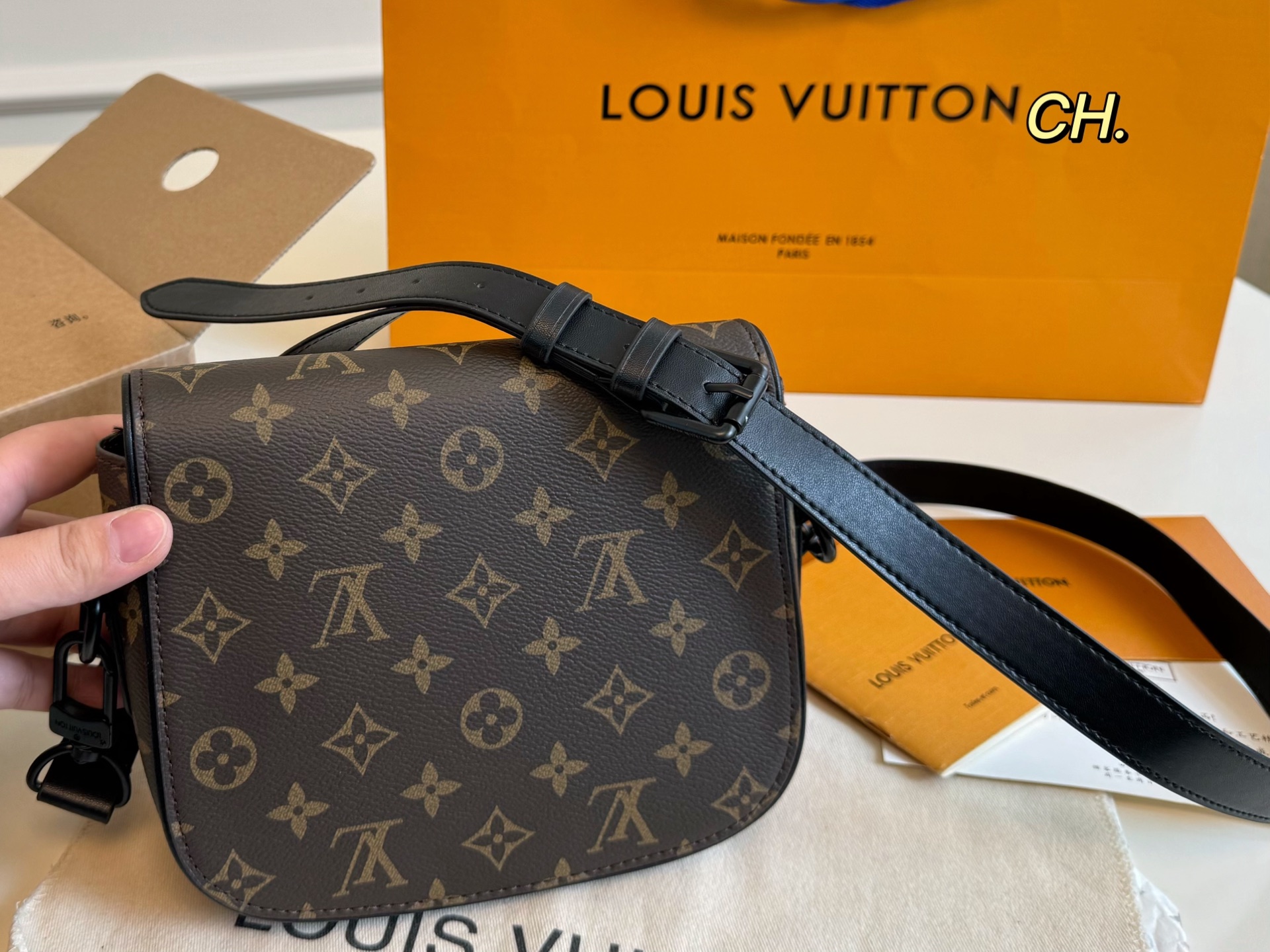 LV Montsouris messenger bag