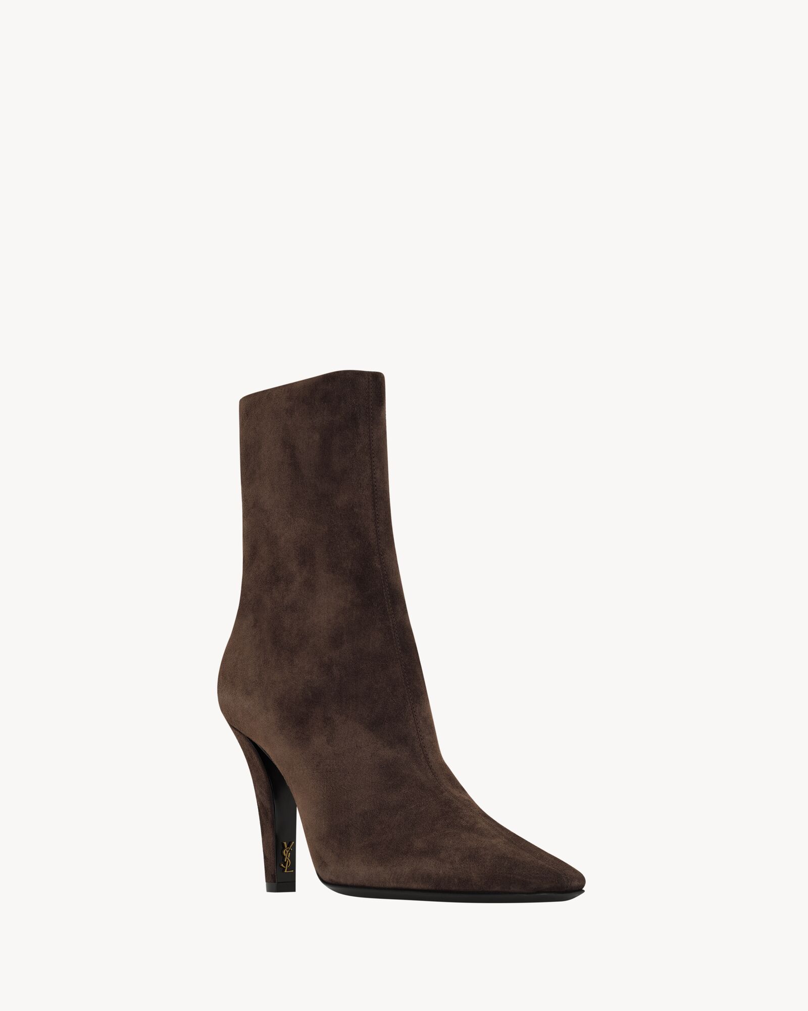 Saint Laurent women's shoes JILL suede ankle boots