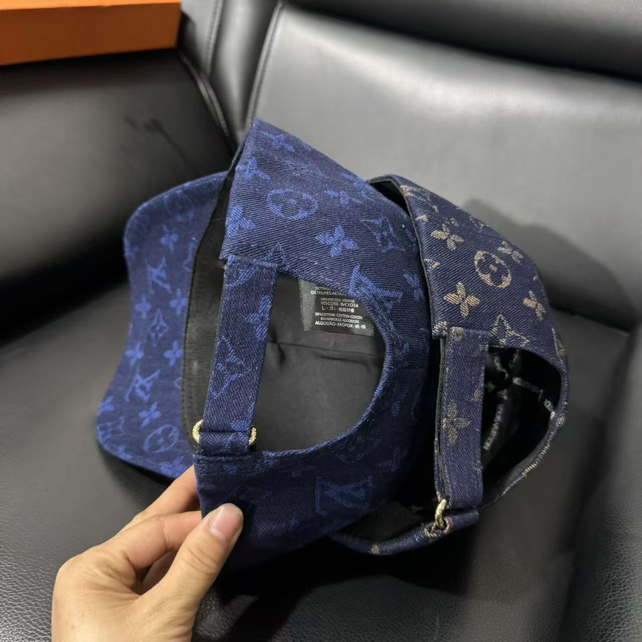 LV denim fisherman hat baseball cap