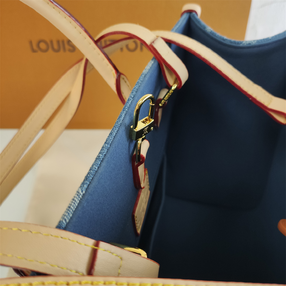 Louis Vuitton Denim Tote Bag