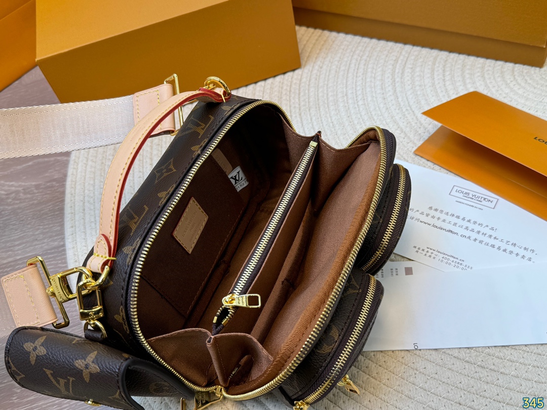 LV cool personalized camera bag