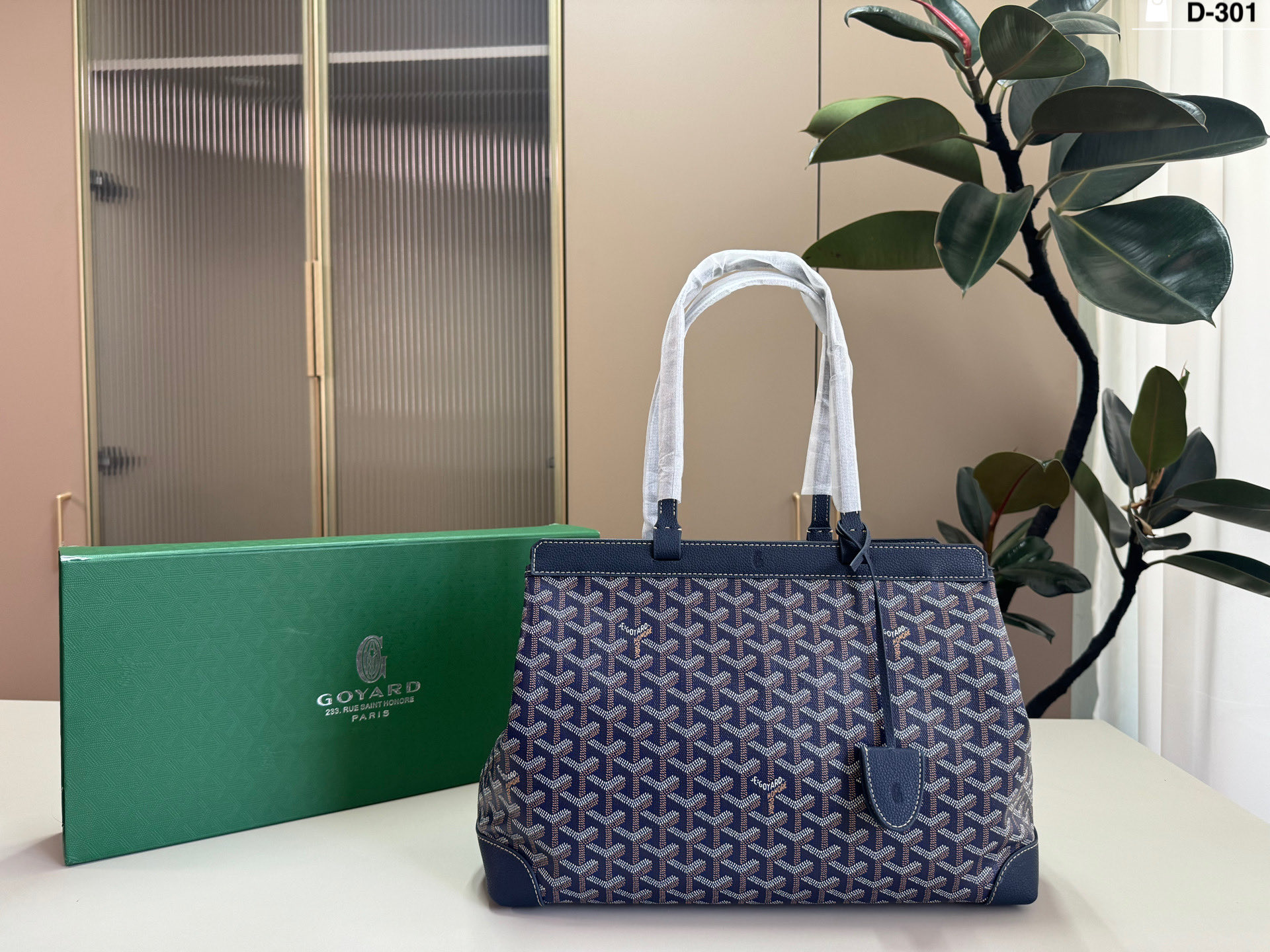 goyard Bellechasse Biaud shopping bag