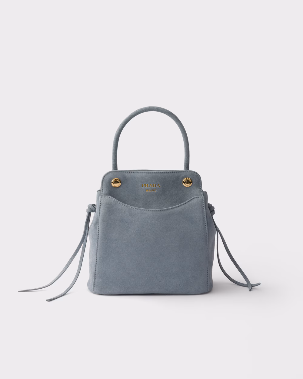 Prada bags: Prada Carry mini suede leather handbag