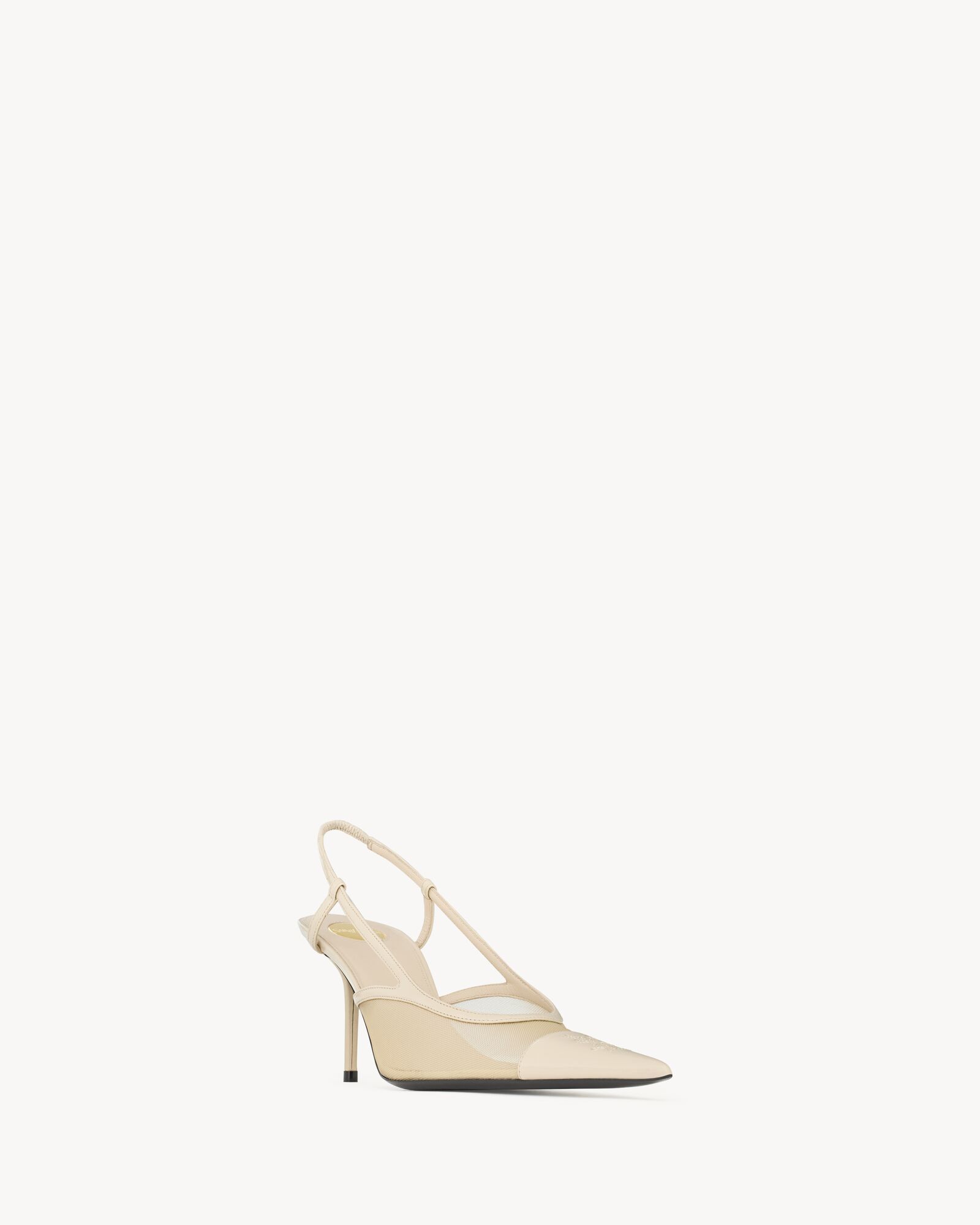 RENÉE Mesh Slingback High Heels