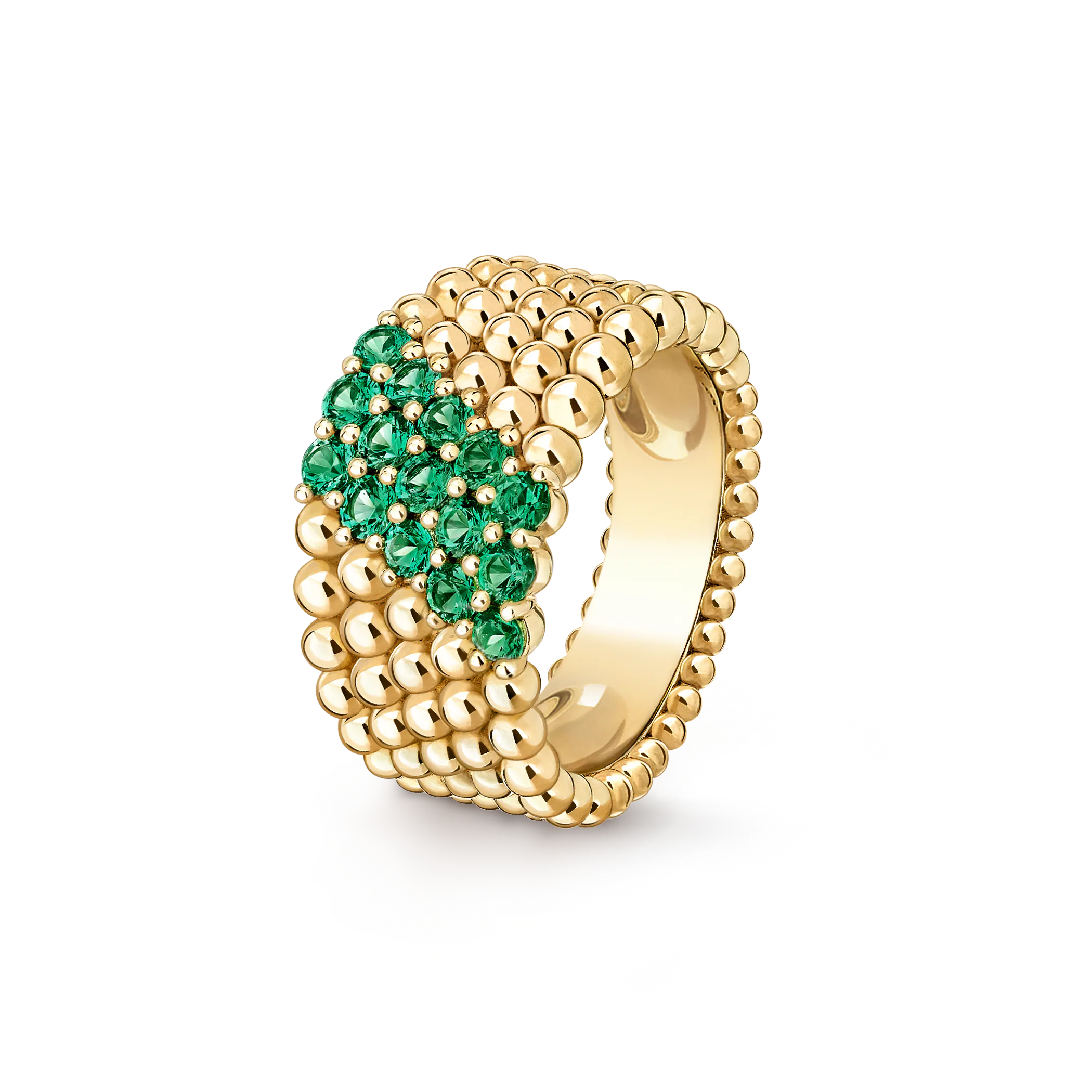 Van Cleef & Arpels Perlée diamonds ring