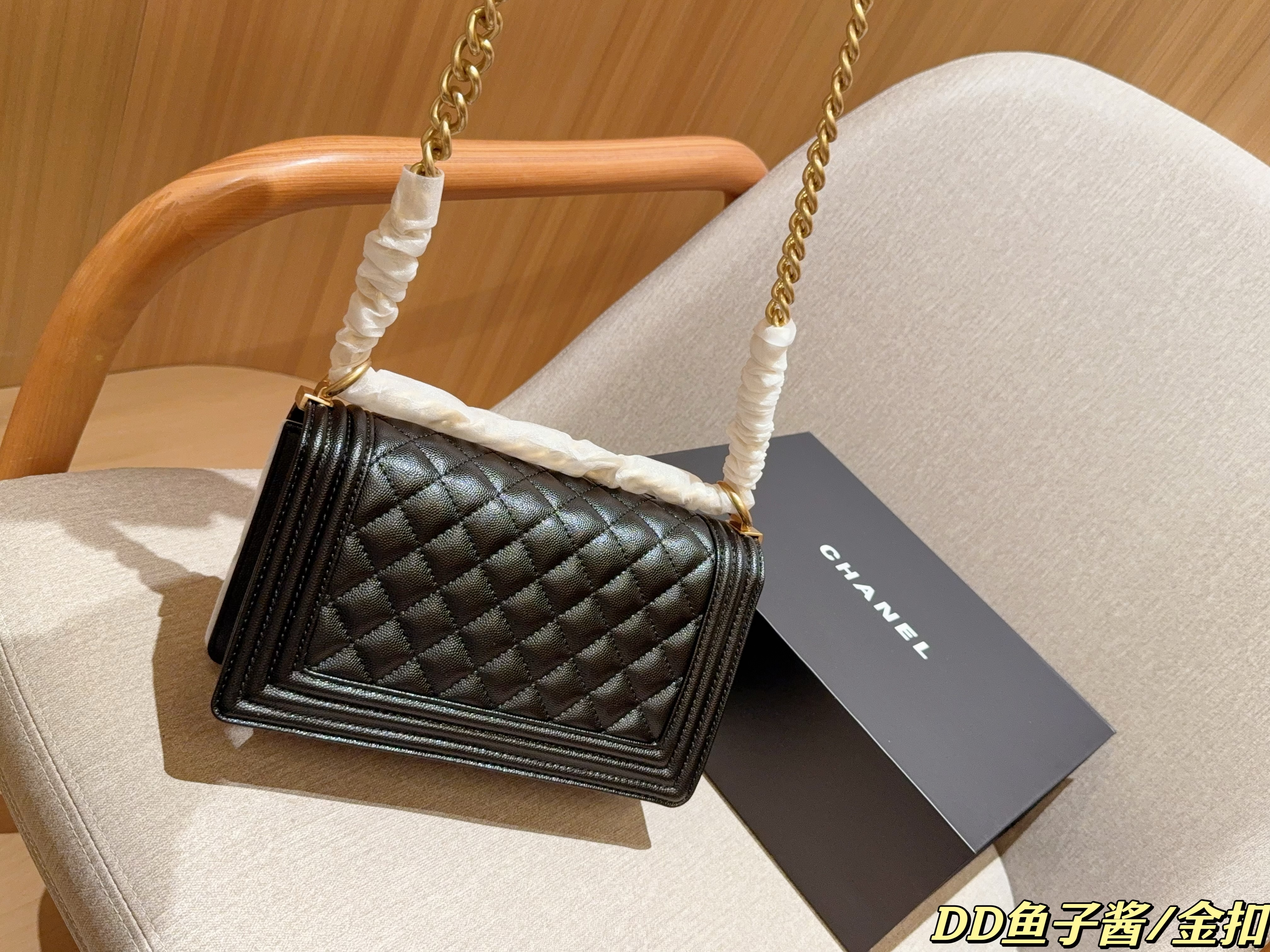 Chanel Leboy Chain shoulder crossbody Bag