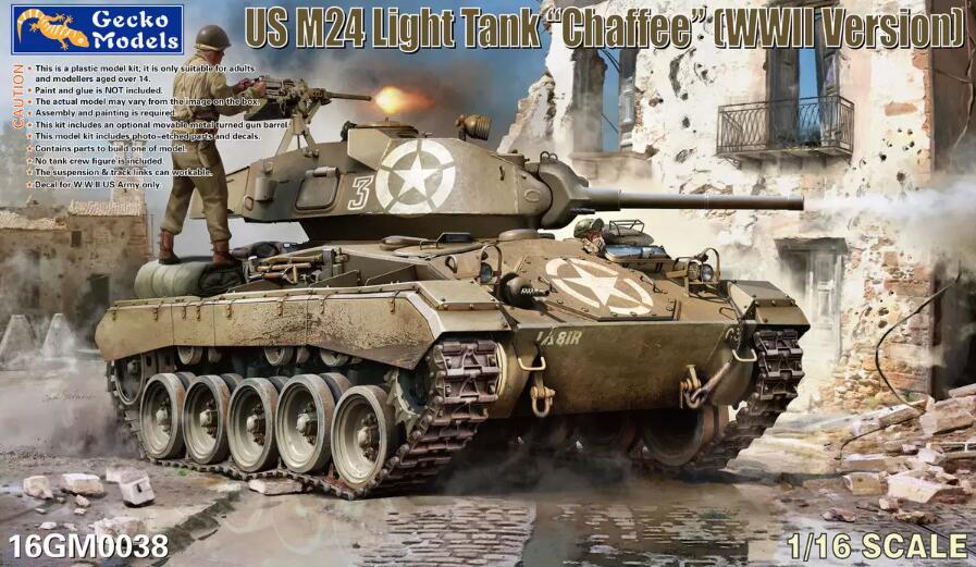 Gecko Models 1/16 US M24 Light Tank 