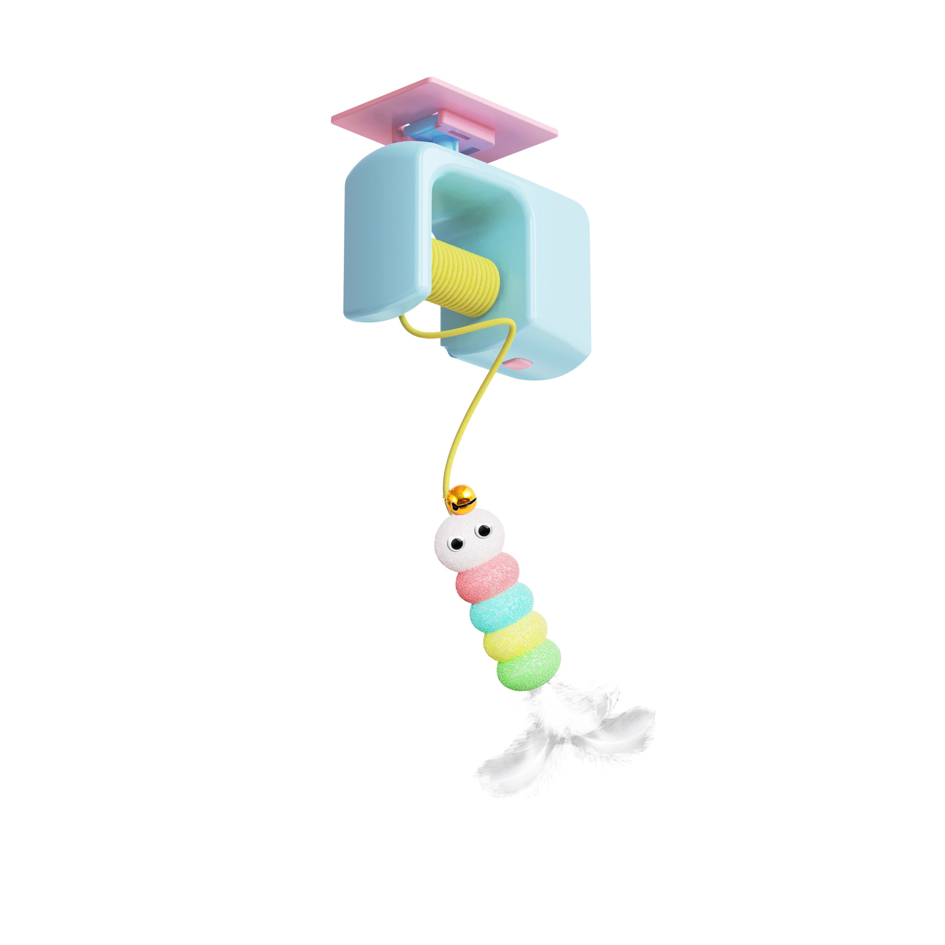 Cat Electric Yo-Yo Telescopic Cat Teaser Wand