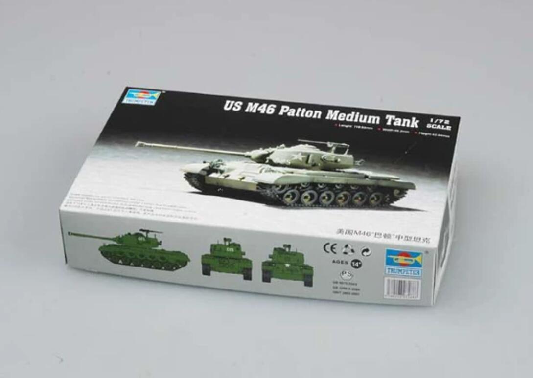 Trumpeter 1/72 07288 US M46 Patton Medium Tank