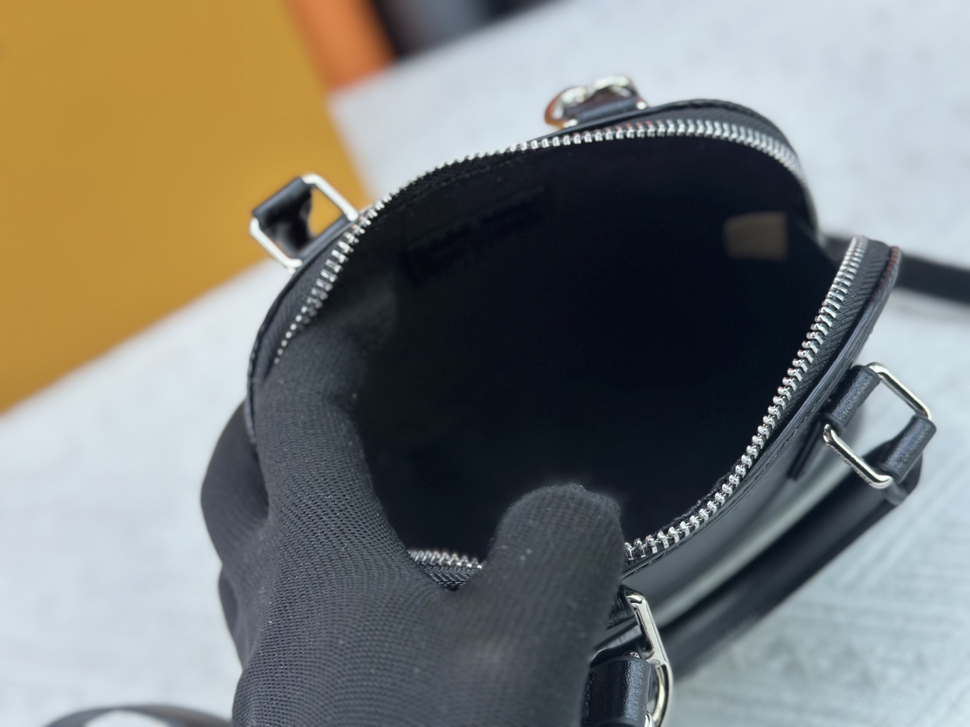 Louis Vuitton LV Nano Alma Monogram Dune handbag