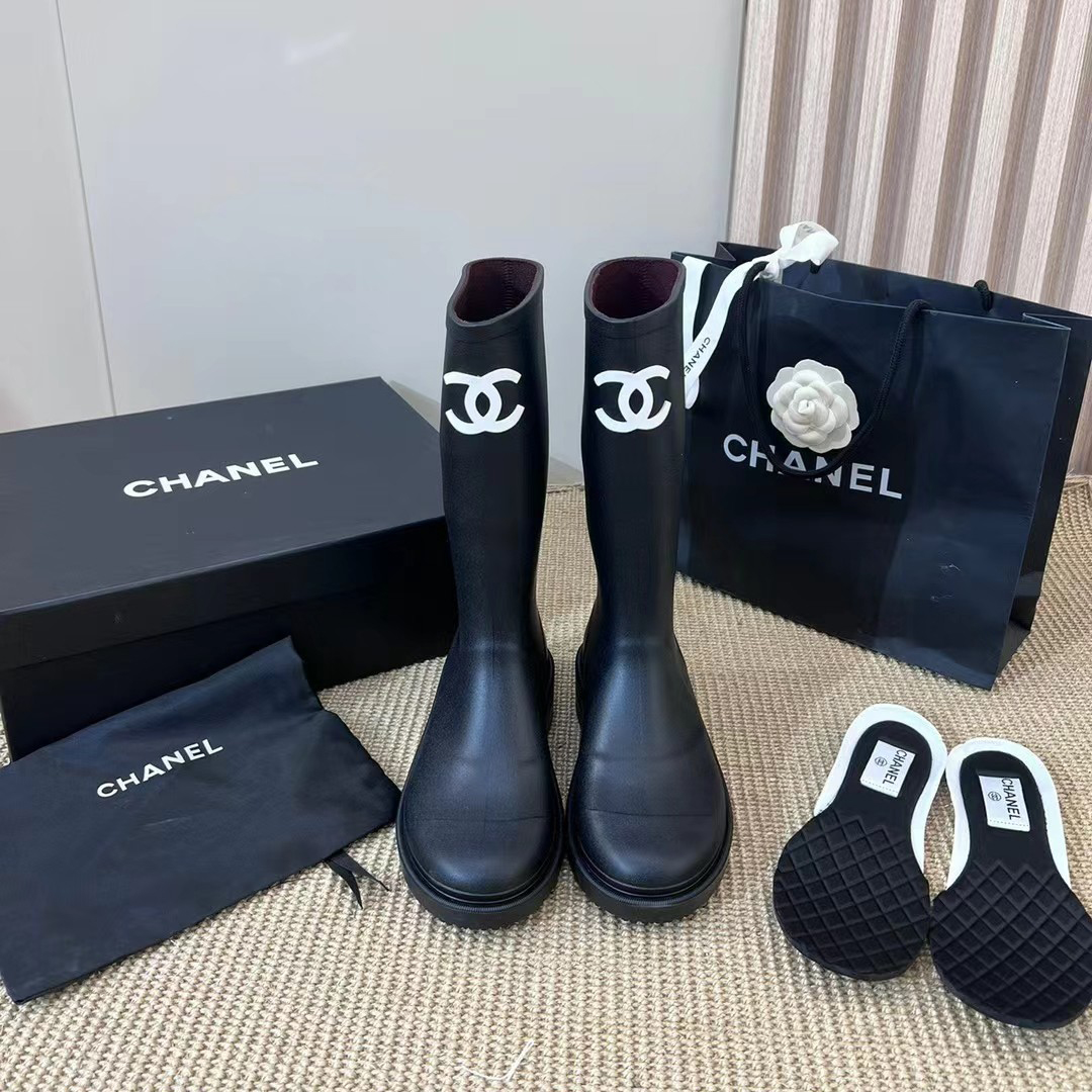 Chanel boots Classic Rain Boots Shoes