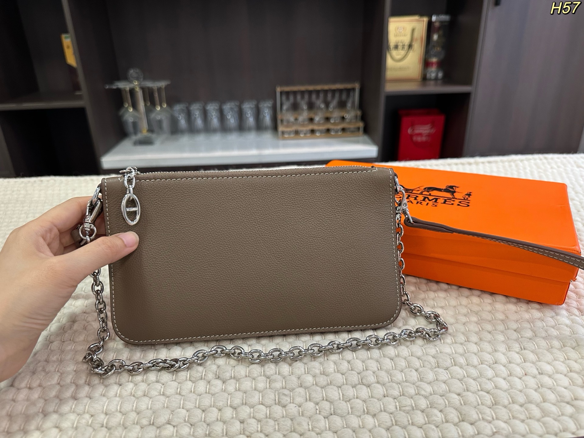 Hermès Zipengo Mahjong Bag