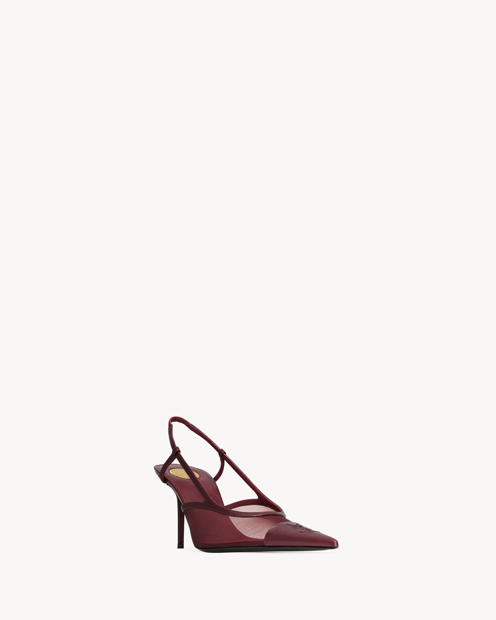 RENÉE Mesh Slingback High Heels
