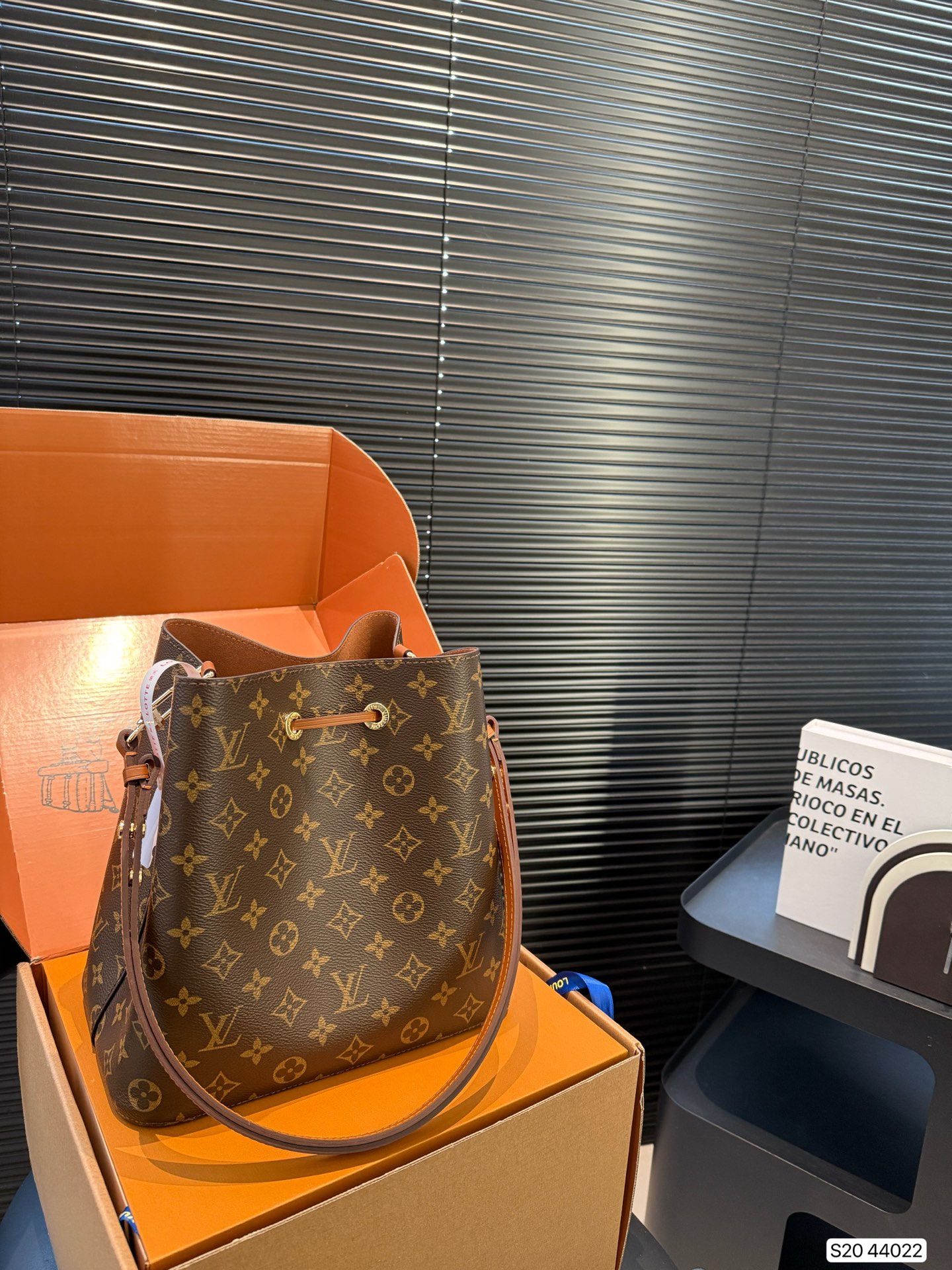 LV champagne bucket bag