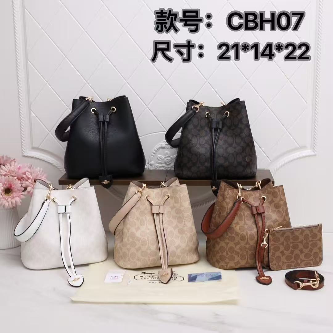 Coach bucket shoulder handbag
