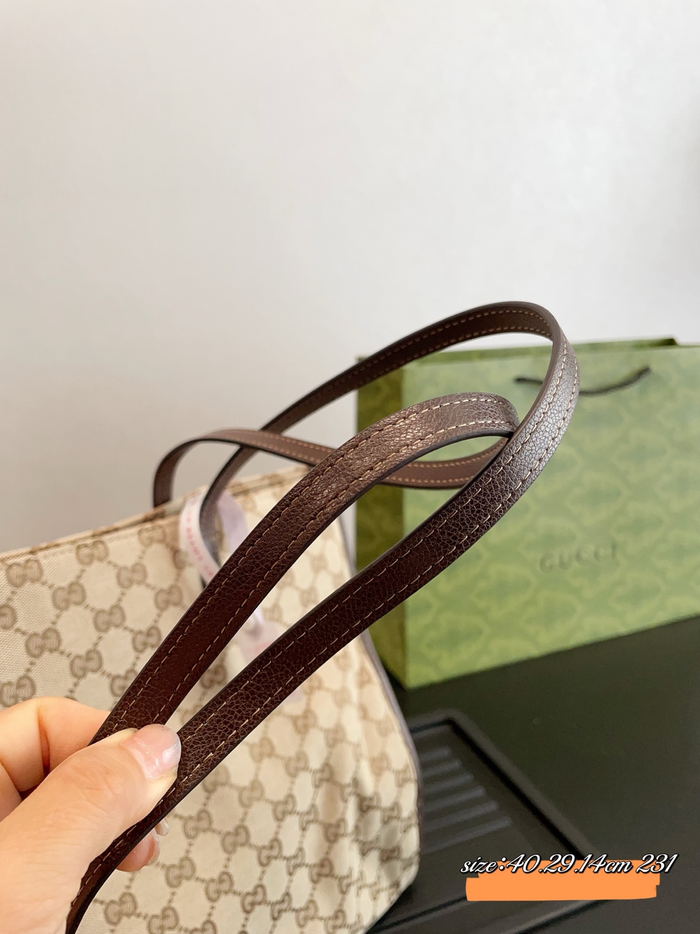 Gucci Classic Monogram Tote Bag