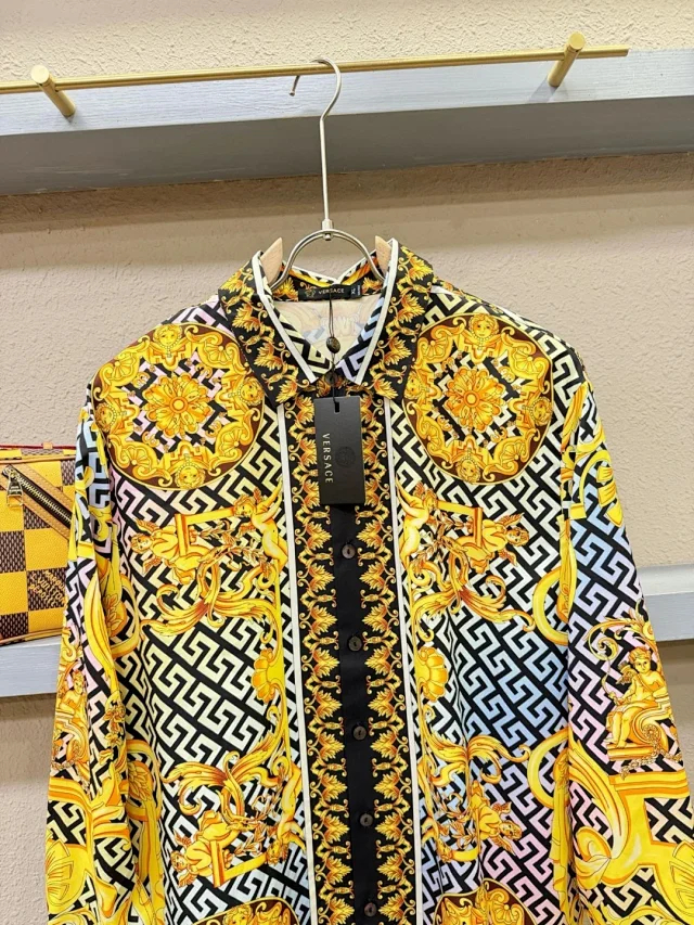 Versace 2025 new silk shirt