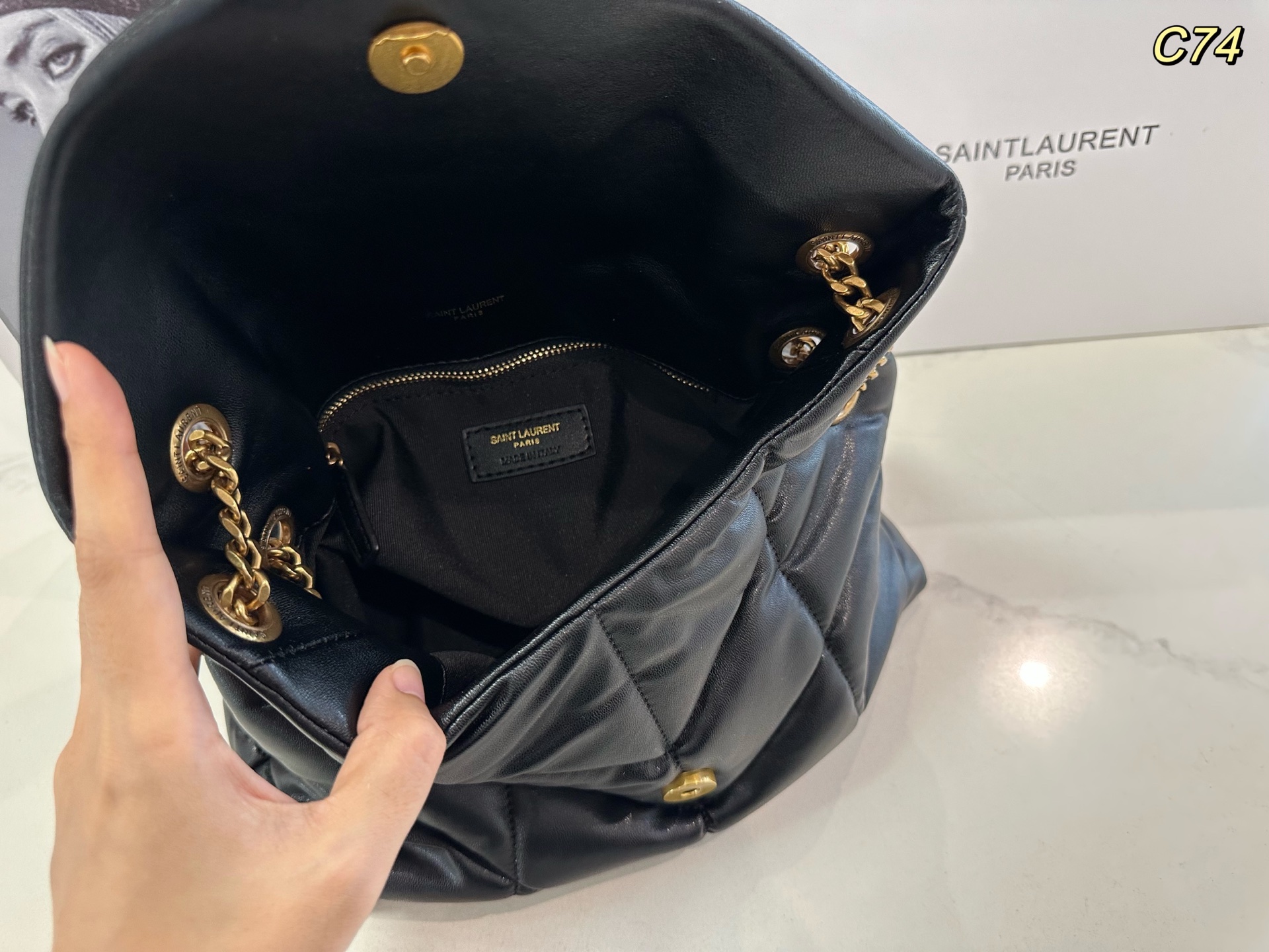 YSL Saint Laurent Women's PUFFER Cloud Bag