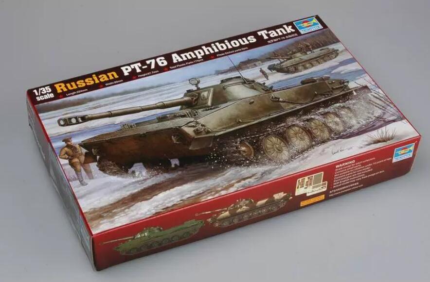 Trumpeter 00380 1/35 Russian PT-76 Light Amphibious Tank