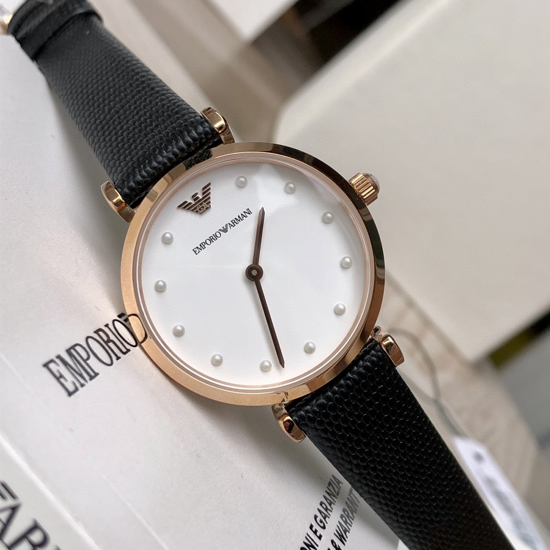 Armani Butterfly Double Snap Watch