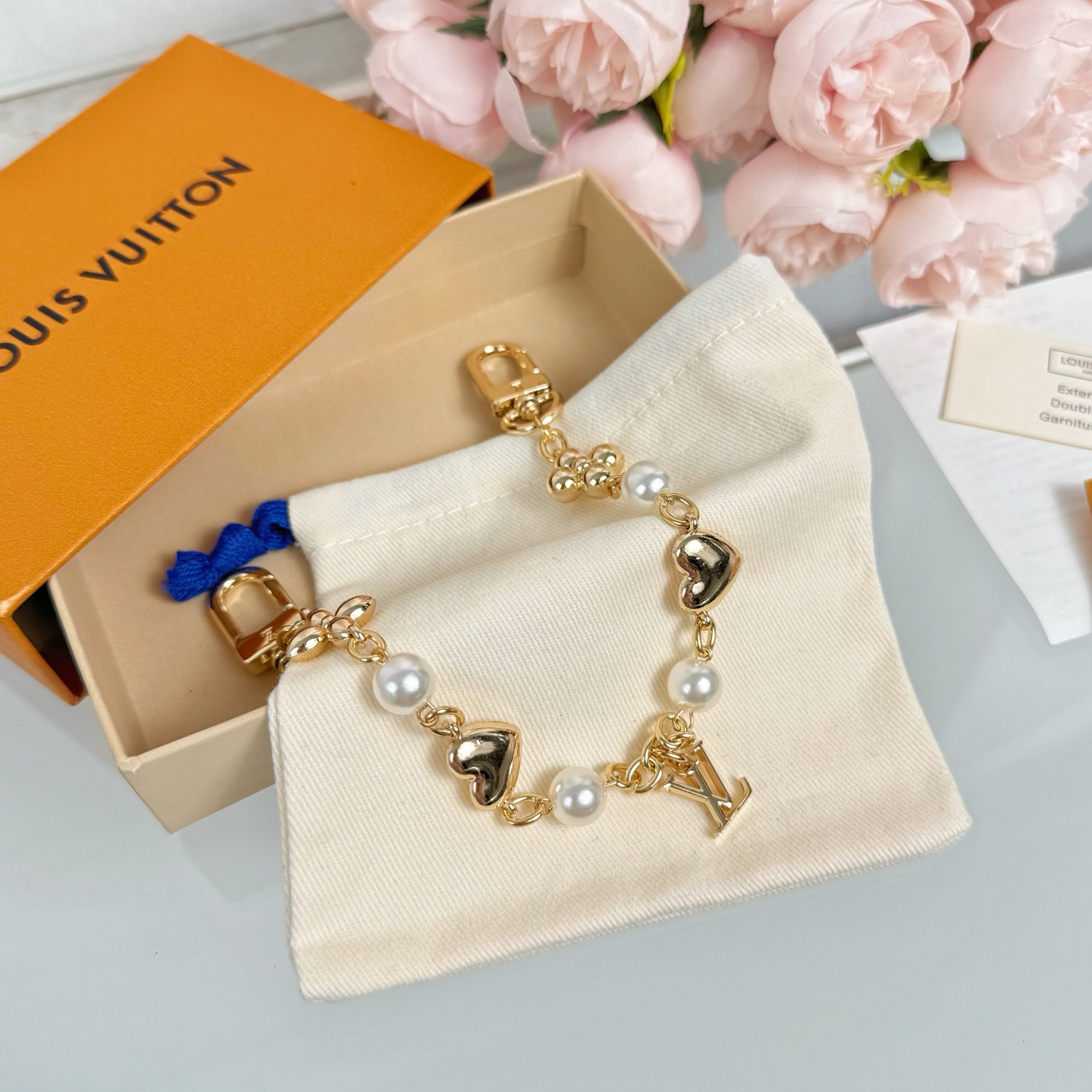 LV bag chain chain bag pendant