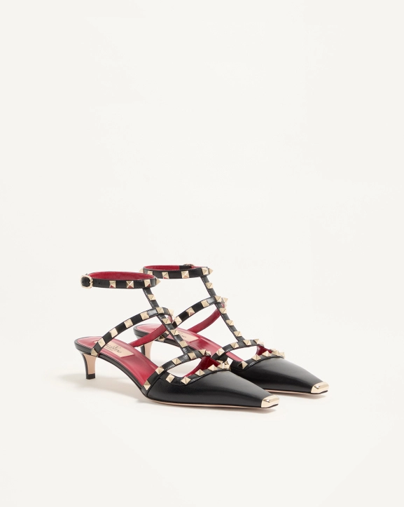 Valentino Rockstud sheepskin high heels (4cm heel height)