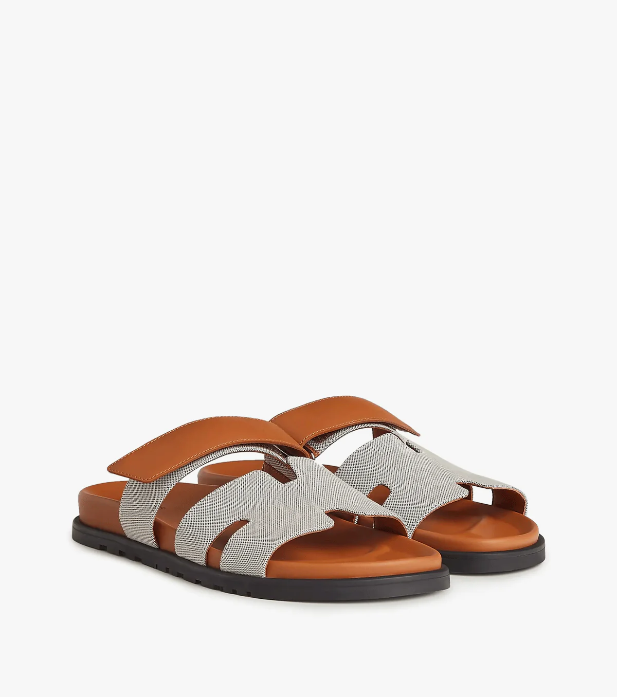 Chypre Plum Natural Sandals
