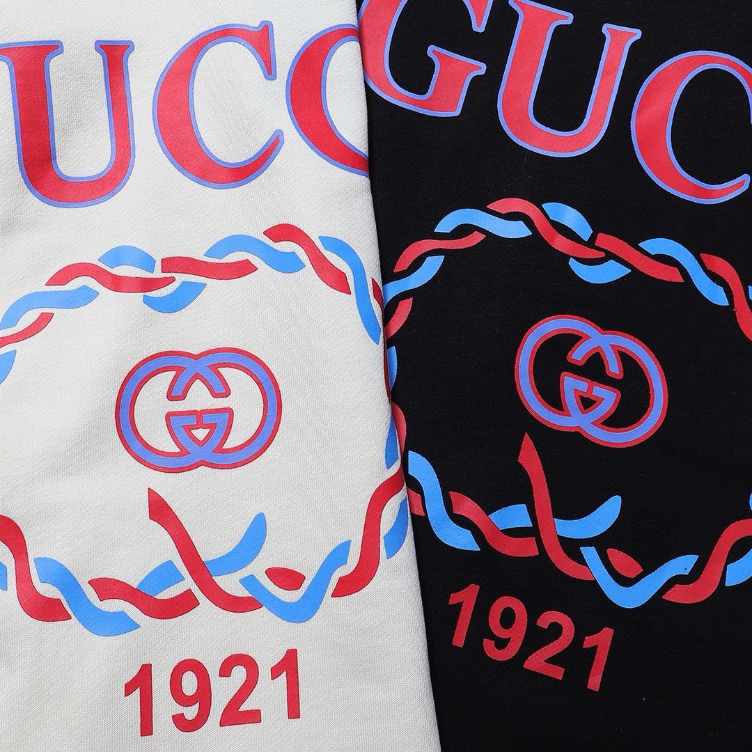 GUCCI printed crew-neck hoodie
