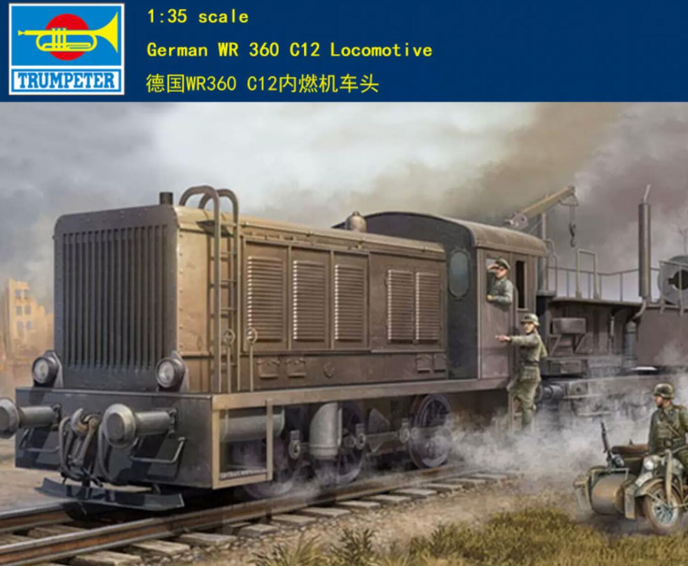 Trumpeter 1/35 00216 German WR 360 C12 Locomotive