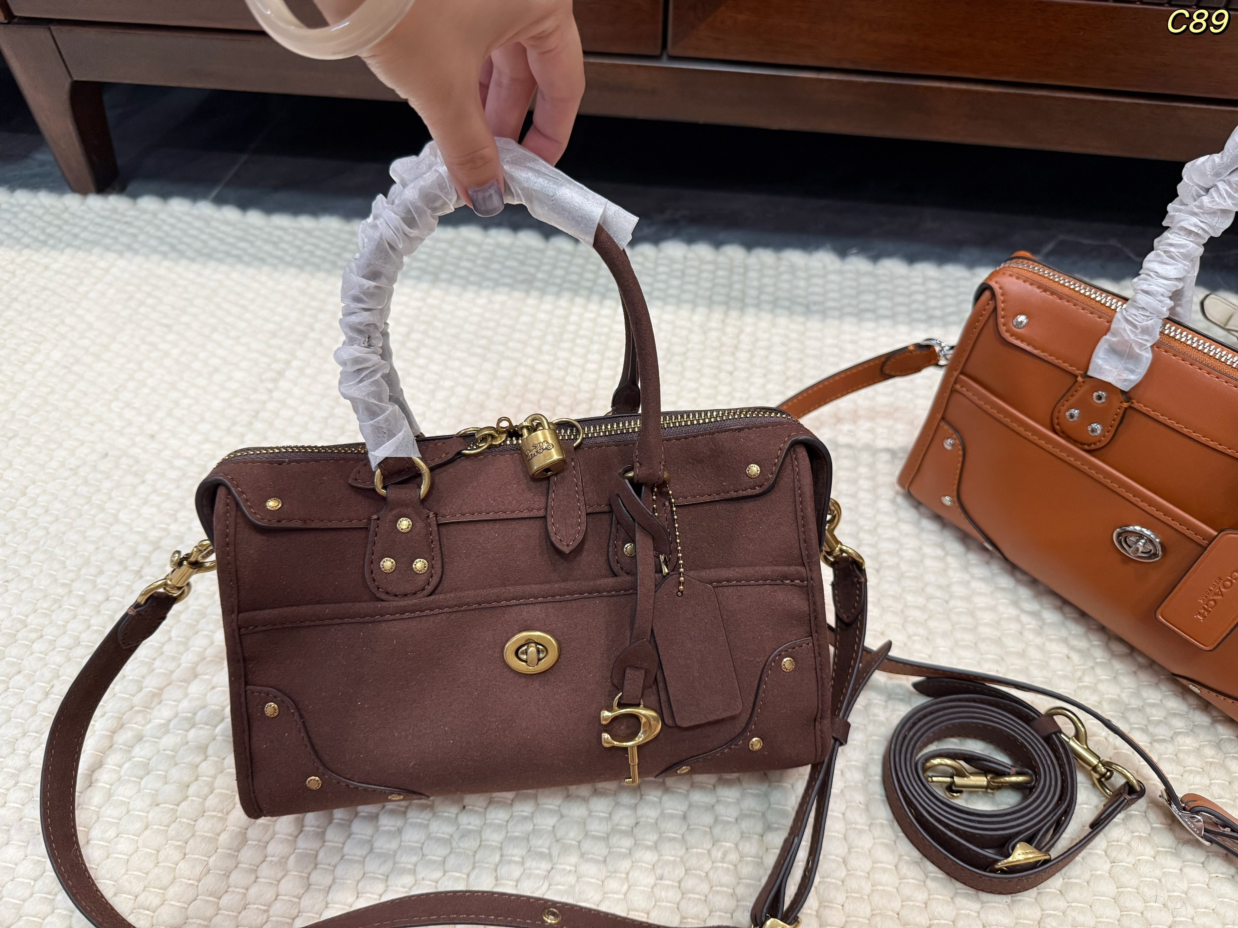 Coach Rhyder 24 Vintage Biker Bag