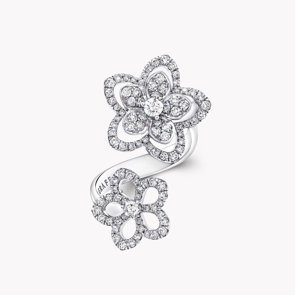 Graff Wild Flower Duet Diamond Ring