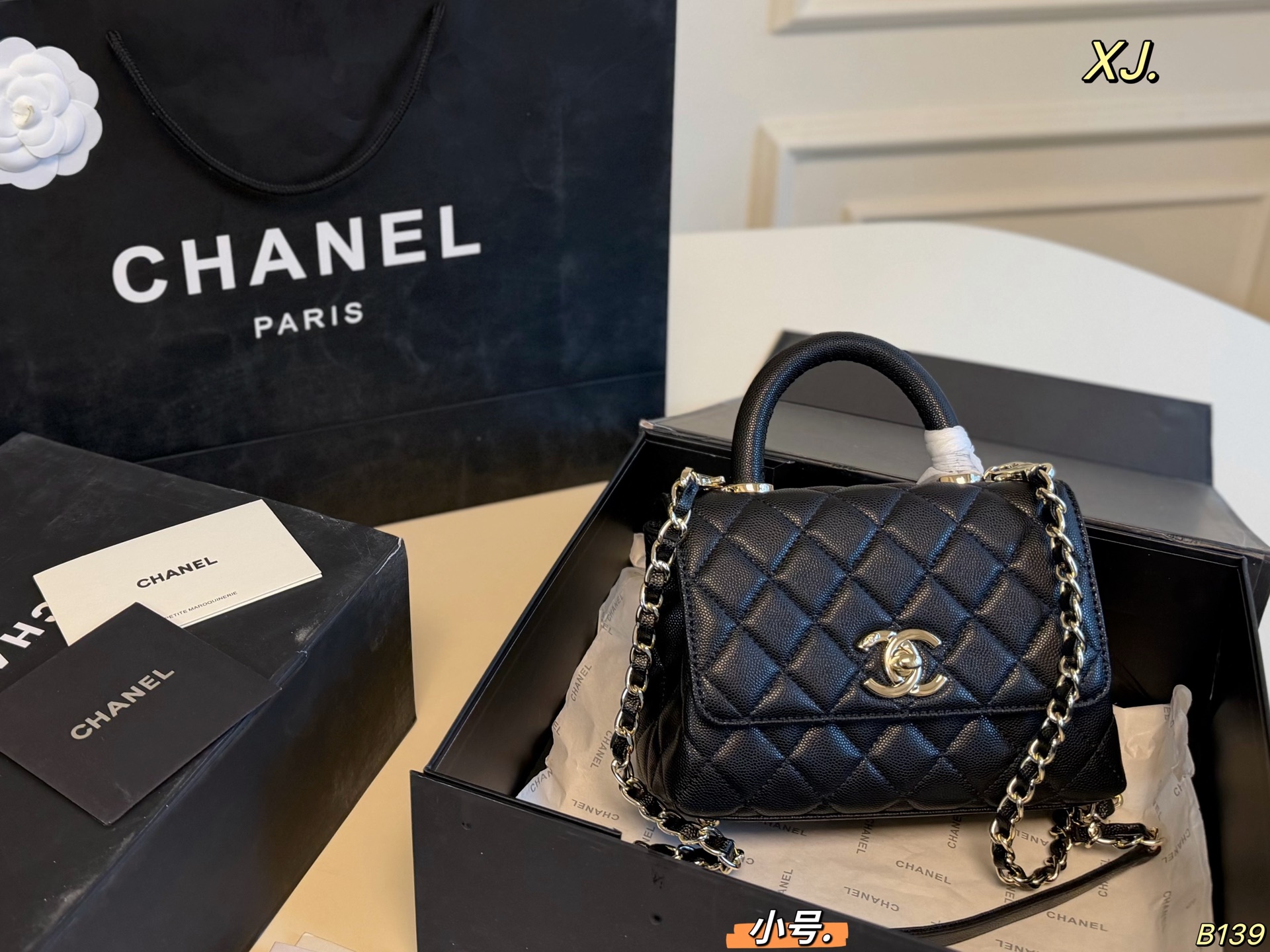 CHANEL Coco Handle Handbag