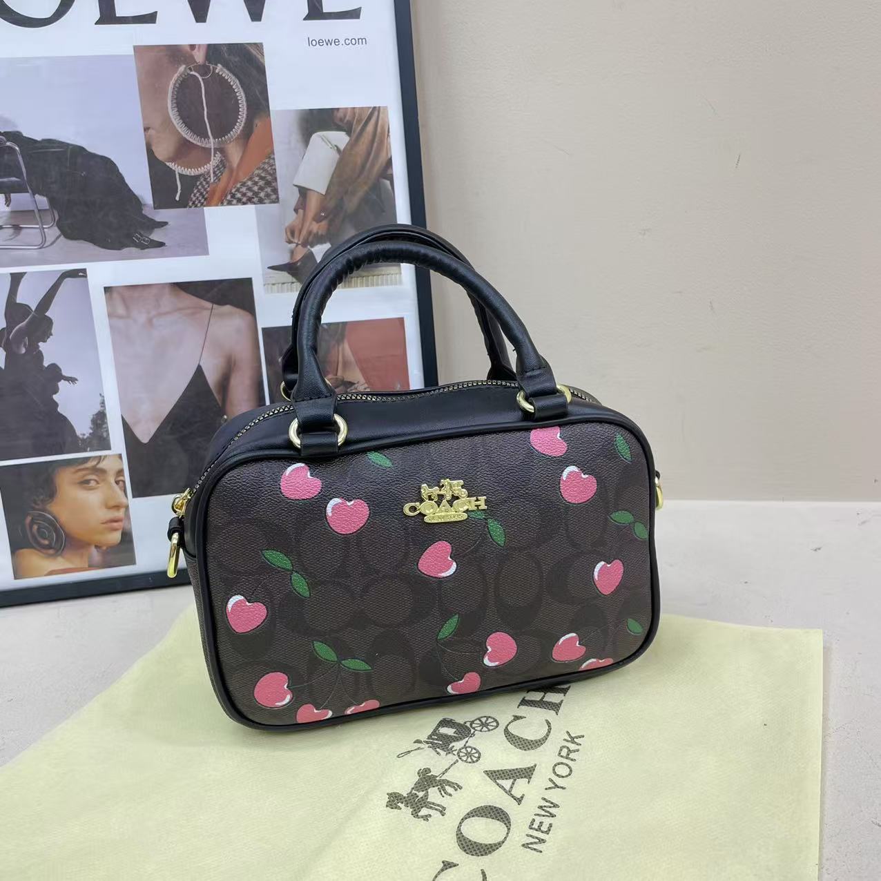 Coach handheld camera bag