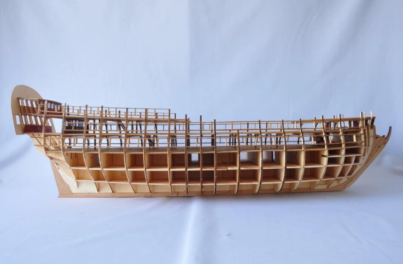 New Edition Flagship Peter The Ingermanland 1715 Modelship Kit collect level