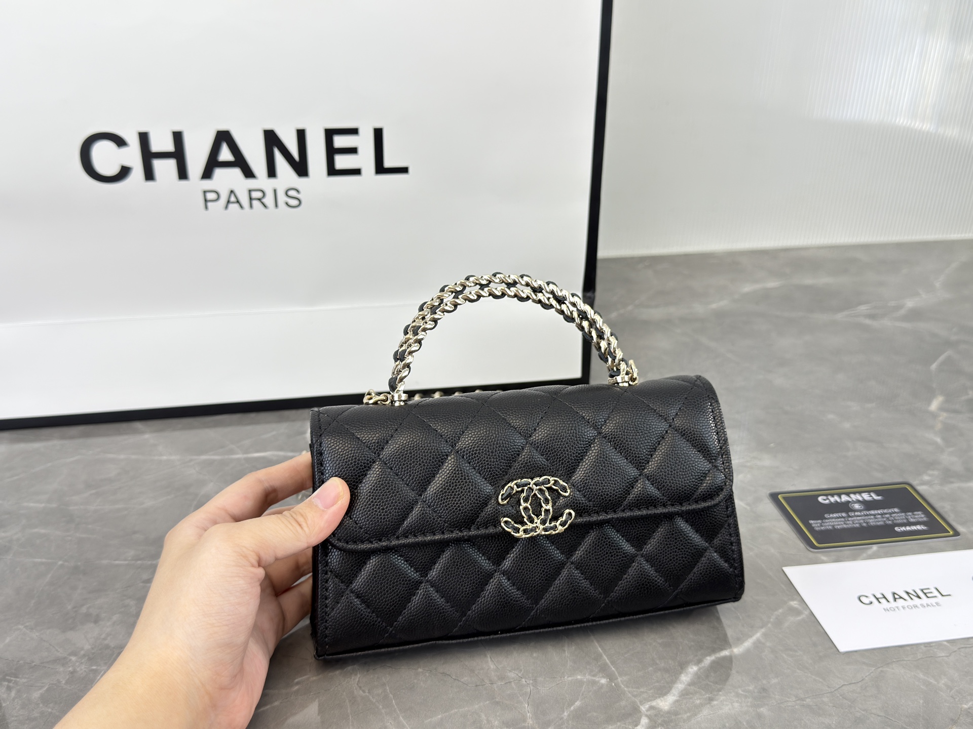 Chanel 25S Kelly Bag with Top Handle