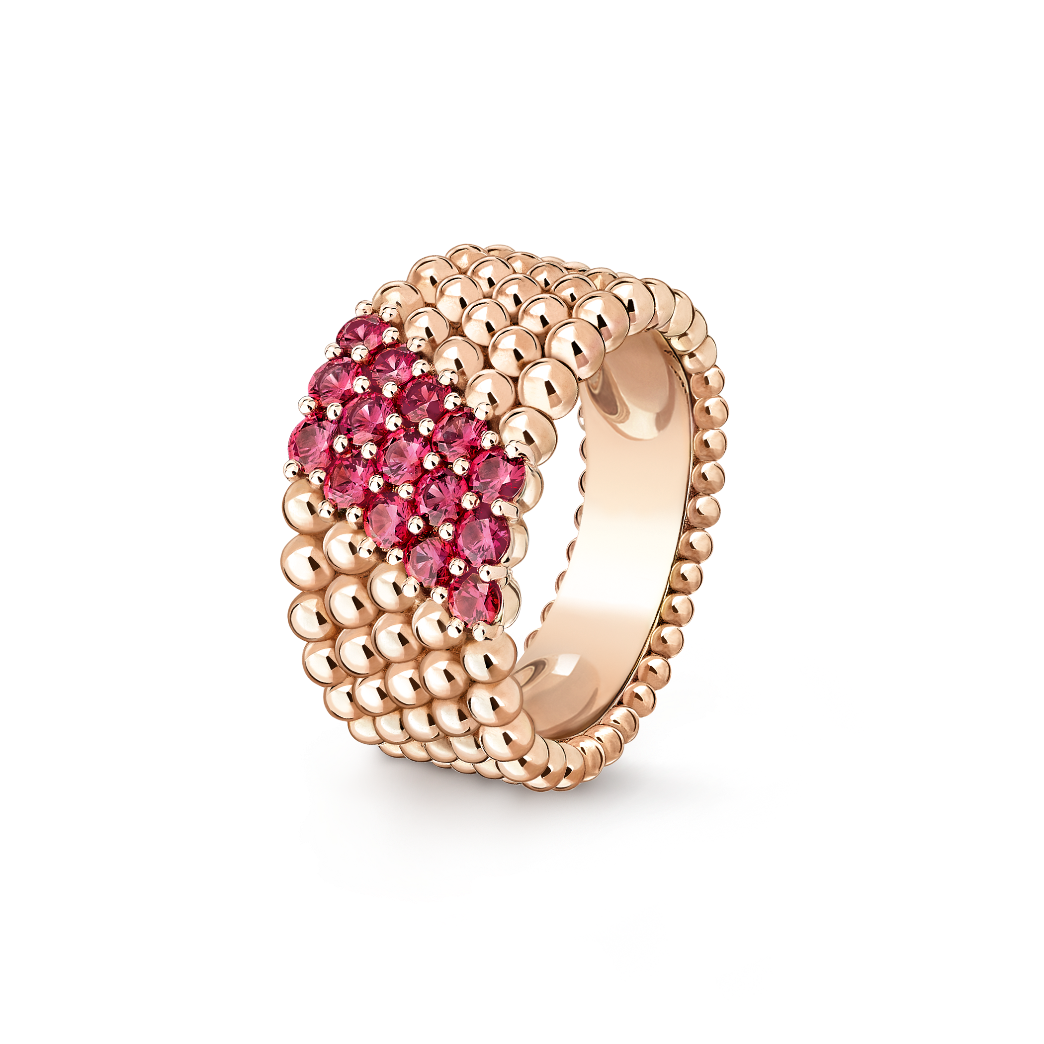 Van Cleef & Arpels Perlée diamonds ring