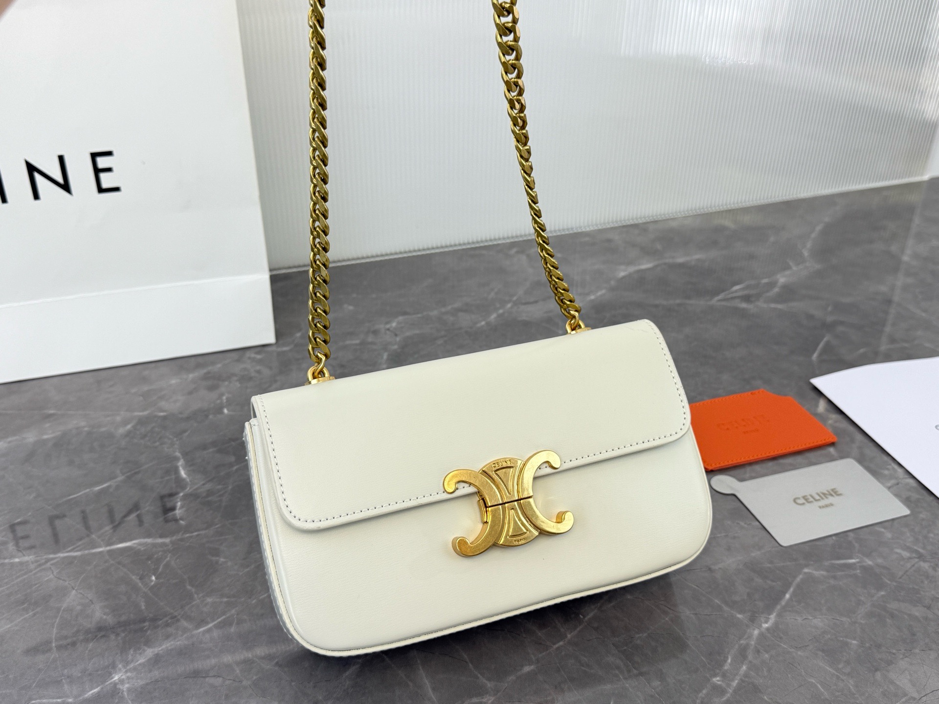 CELLNE Chain-strap underarm bag