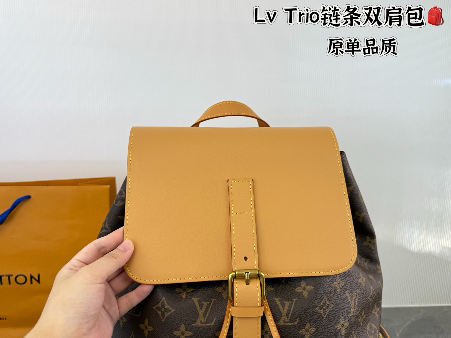 LV Trio Chain Backpack
