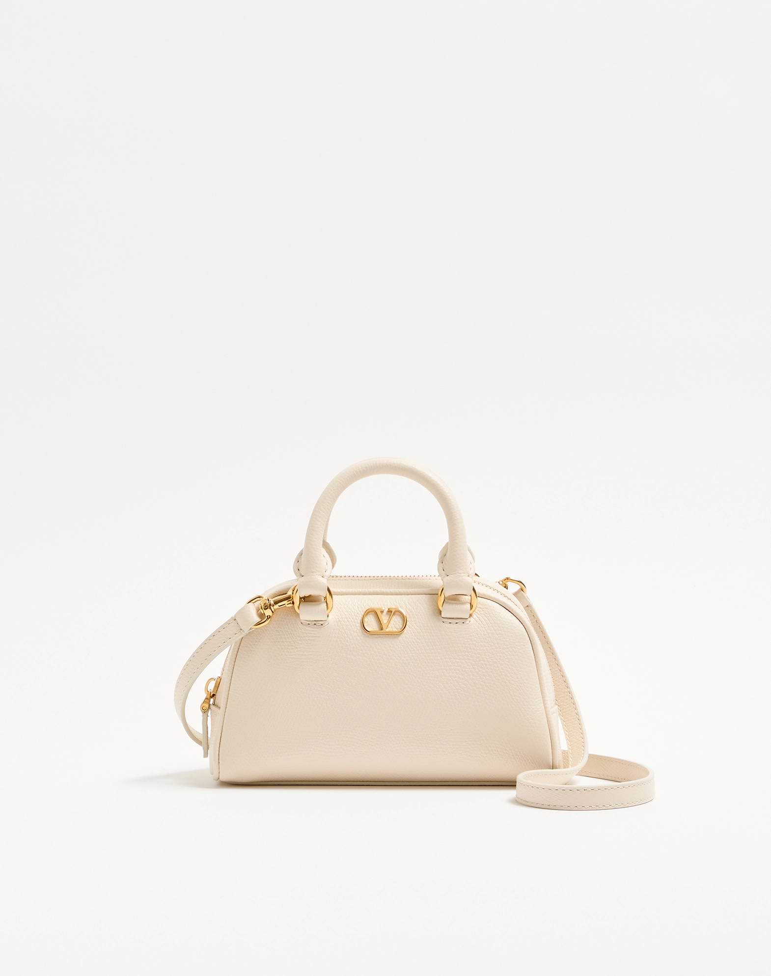 (Special Price)Valentino Mini Bowling Handbag with VLOGO SIGNATURE