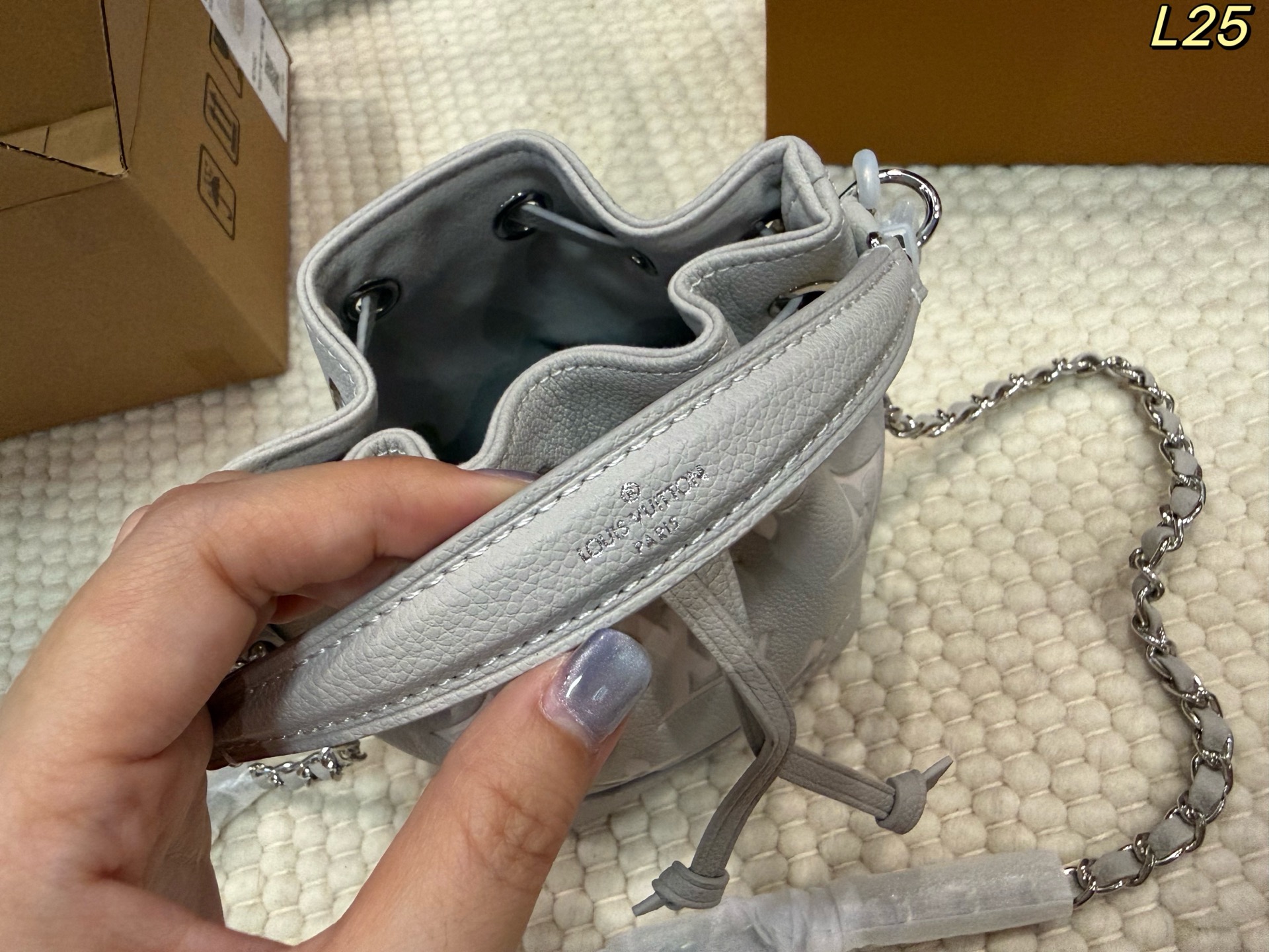 LV Drawstring Mini Bucket Bag