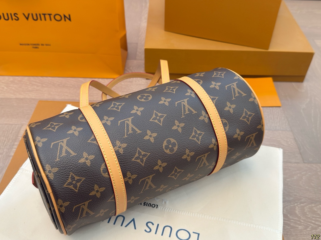 LV old flower roller bag