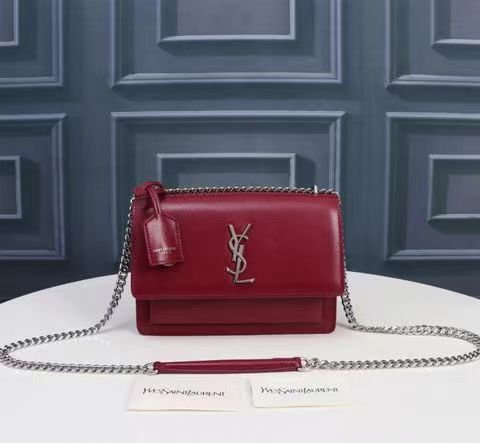 Top Quality YSL Saint Laurent  Grained Calfskin Medium Monogram Handbag