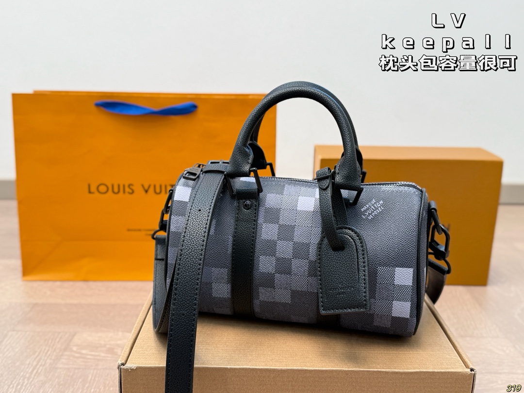 LV keepall pillow bag