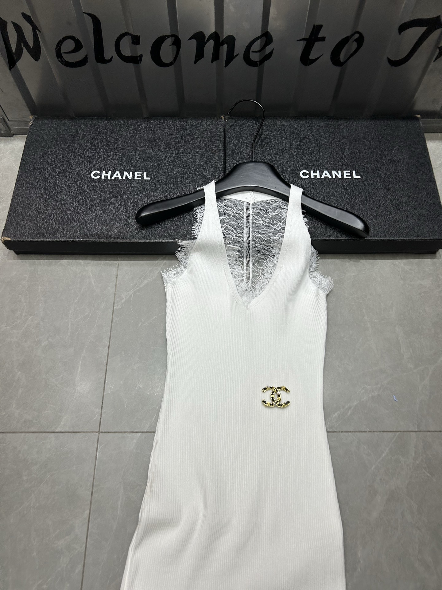 Chanel Lace Dress