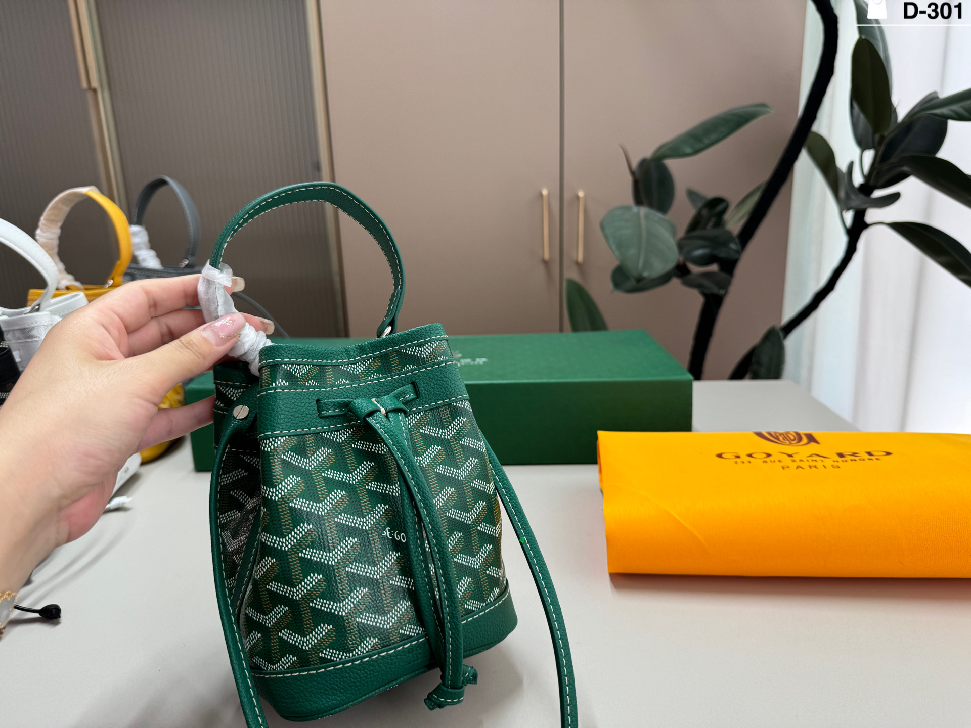 Goyard Petit Flot bucket bag