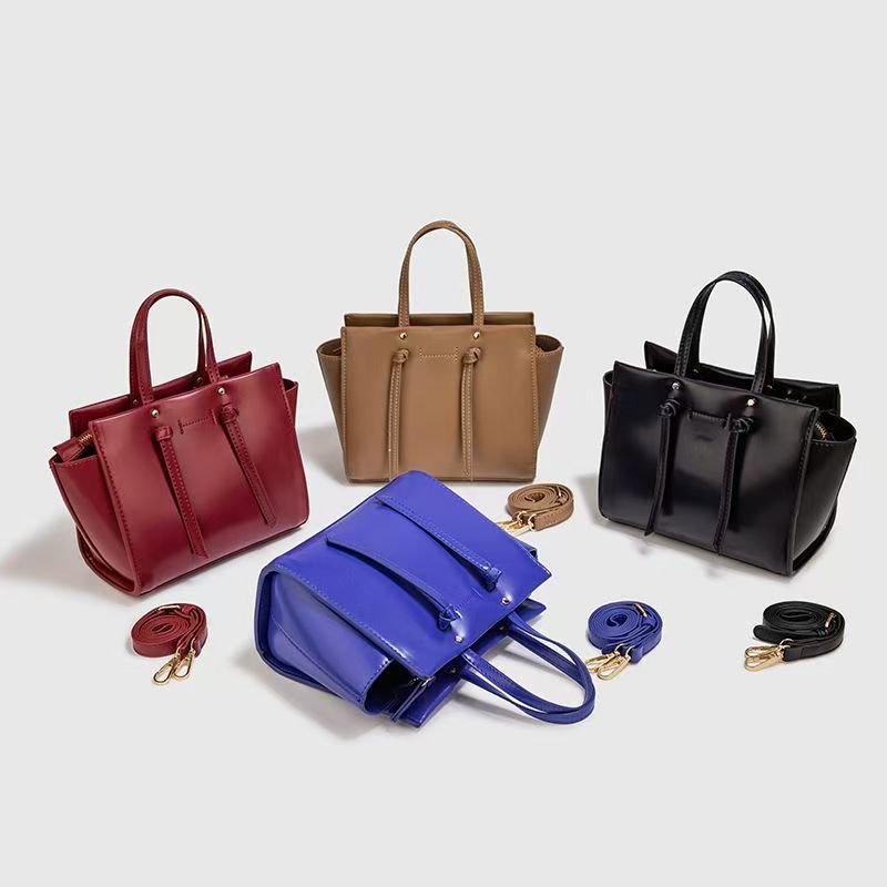 Zara KNOTTED CITY BAG handbag