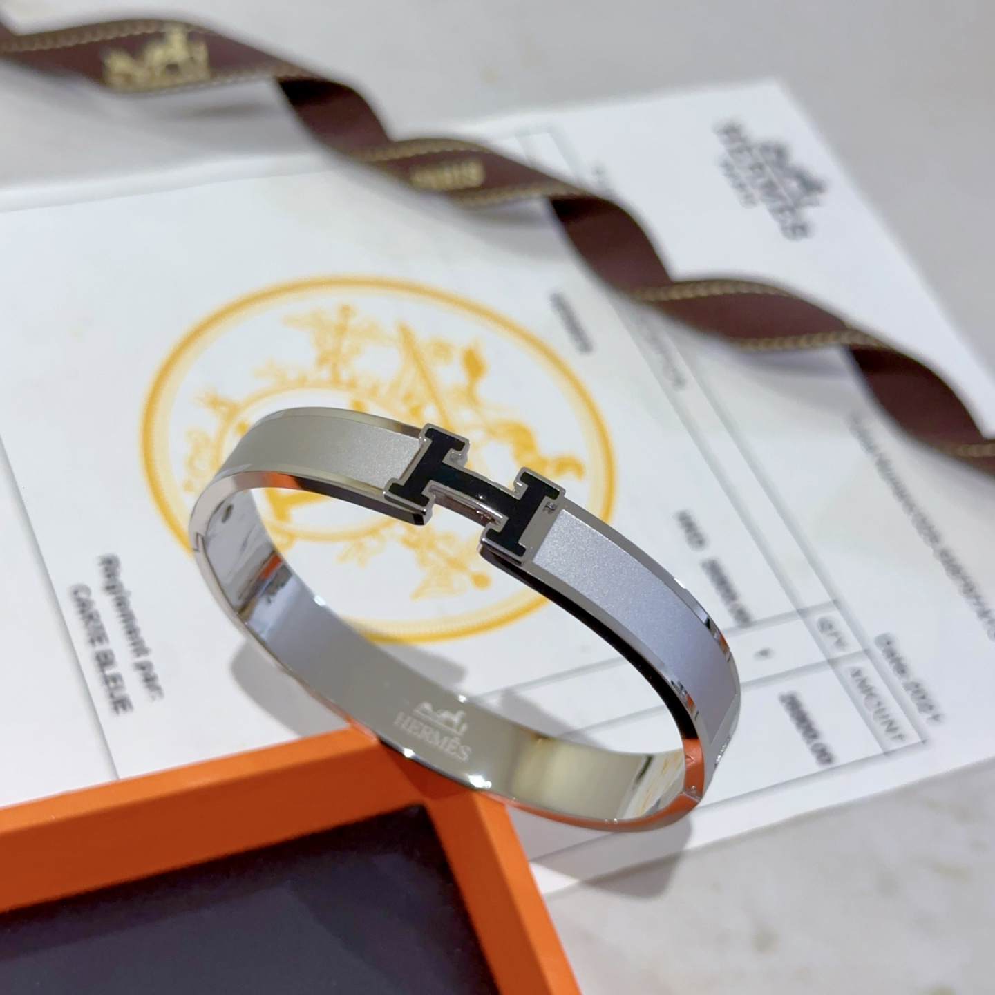 Hermes H bracelet