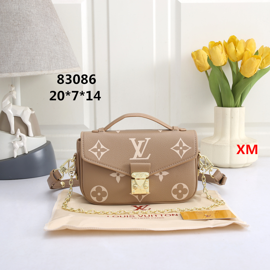 LV shoulder chain bag